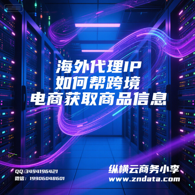 海外代理IP如何帮助跨境电商获取商品信息?