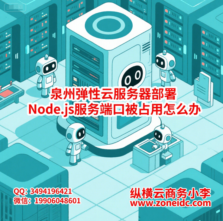 Ȫ�ݵ����Ʒ���������Node.js����˿ڱ�ռ����ô��?